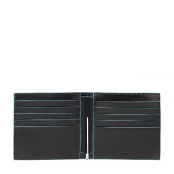 Blue Square money clip wallet