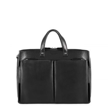 Slim computer portfolio briefcase