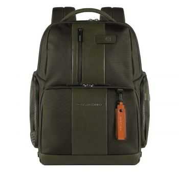 Brief backpack with anti-theft cable