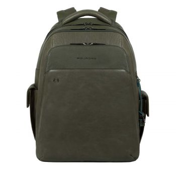 Black square laptop backpack