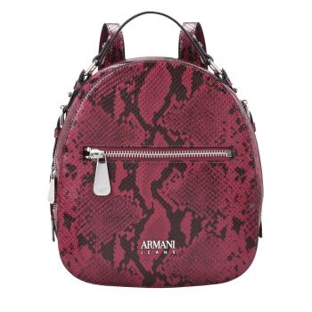 Burgundy backpack