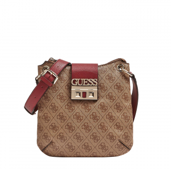 Luxe logo crossbody bag