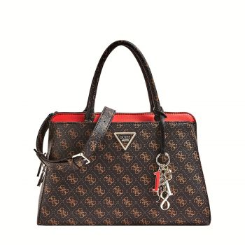 Maddy logo print handbag