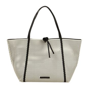 Mesh perforated tote