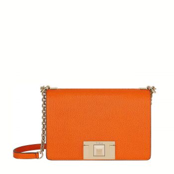 Mimi mini crossbody mandarino f