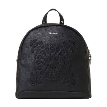 Embossed mandala backpack