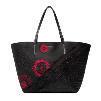 Embroidered mandalas bag