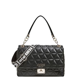 Laiken quilted-look handbag