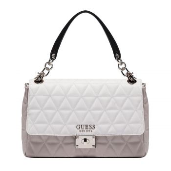 Laiken quilted-look shoulder bag