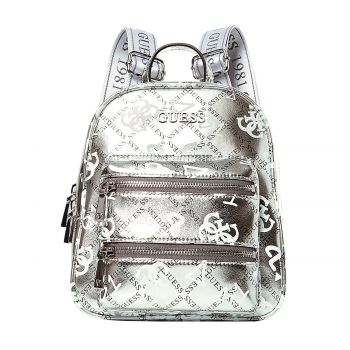 Caley logo print backpack