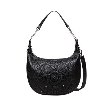 Sling bag with galactic mandalas