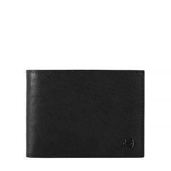 Black square credit card wallet