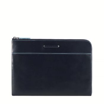 Blue square clutch