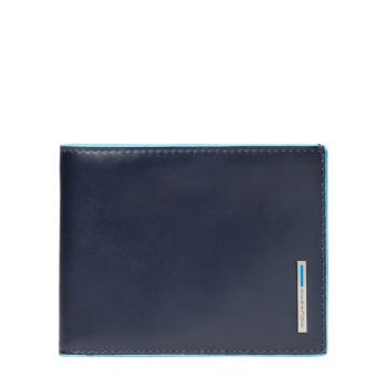 Blue square wallet