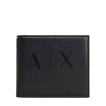 Classic logo billfold wallet