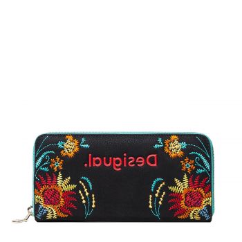 Floral print wallet