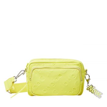 Crossbody bag embossed logo