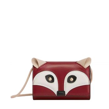 Allegra fox micro crossbody