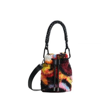 Crossbody bucket bag