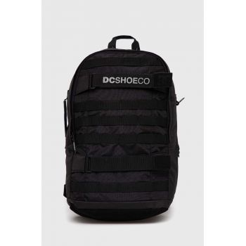 DC rucsac barbati, culoarea negru, mare, neted