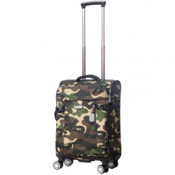 Troler Ella Icon Army Textil, Verde, 55 cm