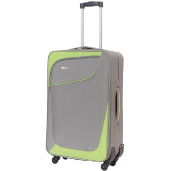 Troler Lamonza Breeze, Gri-Verde, 65 cm