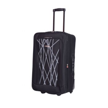 Troler Lamonza Spin, Negru, 74 cm