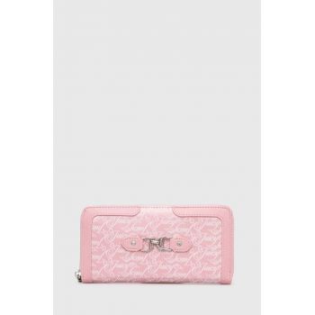 Juicy Couture portofel femei, culoarea roz, WEJQN5492WZC