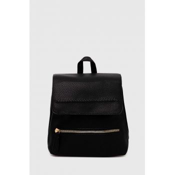 Answear Lab rucsac femei, culoarea negru, mic, neted