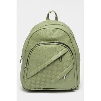 Rucsac de piele ecologica cu aspect texturat