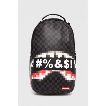 Sprayground rucsac culoarea negru, mare, modelator, 910B5862NSZ