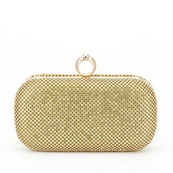 Clutch elegant B-BFL-1061 05 Auriu