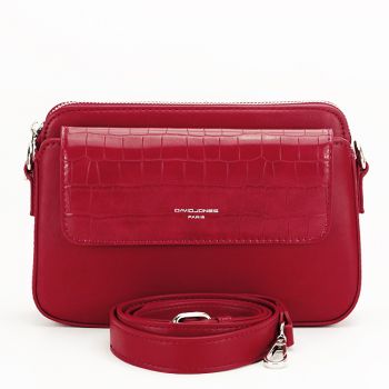 Geanta crossbody de talie mica B-CM6444 15 Rosu