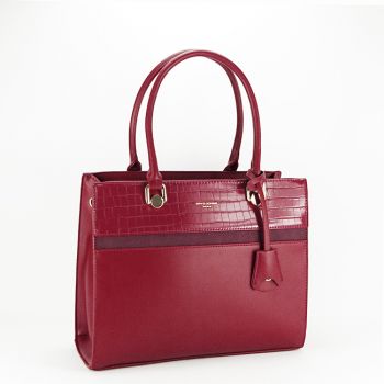 Geanta dama David Jones B-CM6728 11 Rosu bordo