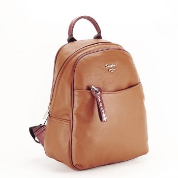 Rucsac casual David Jones B-6618-3 119 Cognac