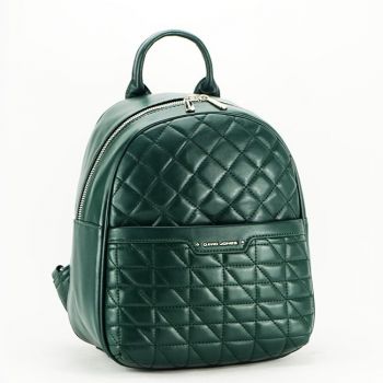 Rucsac David Jones cu imprimeu B-6824-2 119 Verde inchis