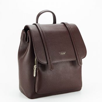 Rucsac dama casual cu clapeta B-DOS3411-1 119 Cafeniu