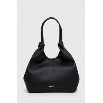 Dkny poseta culoarea negru, R42BAE49