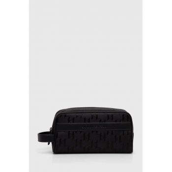 Karl Lagerfeld portfard culoarea negru, 245M3207