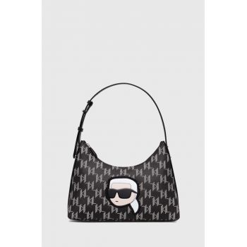 Karl Lagerfeld poseta culoarea negru, 245W3064