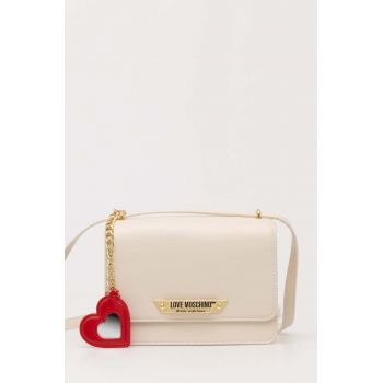 Love Moschino poseta culoarea bej, JC4139PP1LLM1000