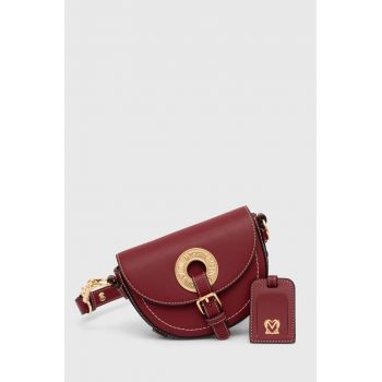 Love Moschino poseta culoarea bordo, JC4052PP1LLG0000