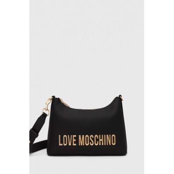 Love Moschino poseta culoarea negru, JC4025PP1LKD0000