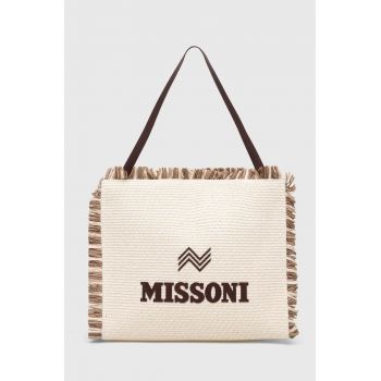 Missoni poseta culoarea bej, MI10005E