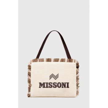 Missoni poseta culoarea bej, MI10006E