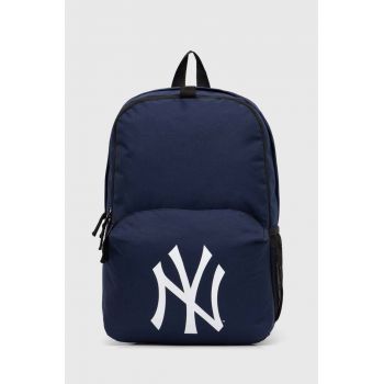 New Era rucsac MLB NEW YORK YANKEES culoarea albastru marin, mare, cu imprimeu, 60503790