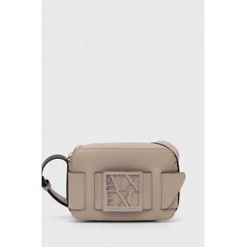 Armani Exchange poseta culoarea gri, 942699 0A874