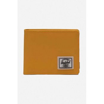 Herschel portofel culoarea galben 11162.05644-yellow