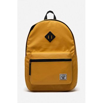 Herschel rucsac culoarea auriu, mare, cu imprimeu 11015.05644-ZLOTY