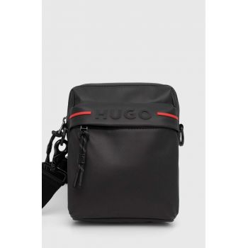 HUGO borseta culoarea negru, 50523618